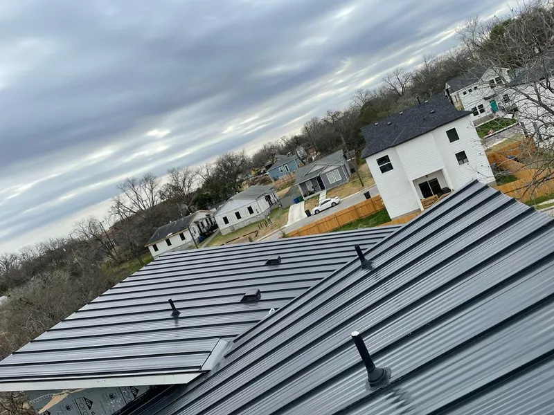 Standing seam metal roof panels with vents for Skylight Repair in Fanwood